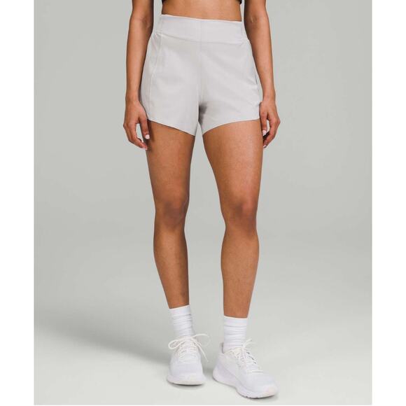 Lululemon Gray Hotty Hot High Rise Lined Shorts Special Edition 2 - Picture 1 of 14